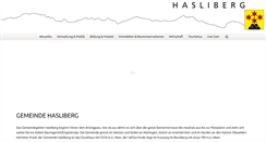 Desktop Screenshot of hasliberg.ch