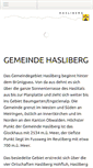 Mobile Screenshot of hasliberg.ch